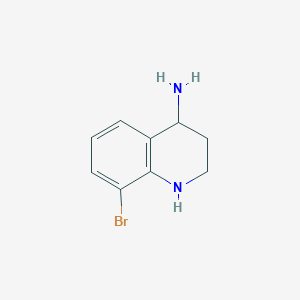 8-Bromo-1,2,3,4-tetrahydroquinolin-4-amine - 
