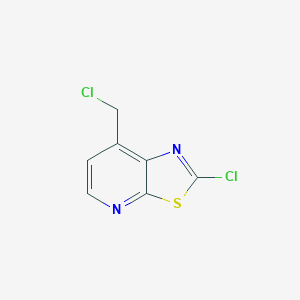 2-Chloro-7-(chloromethyl)thiazolo[5,4-b]pyridine - 