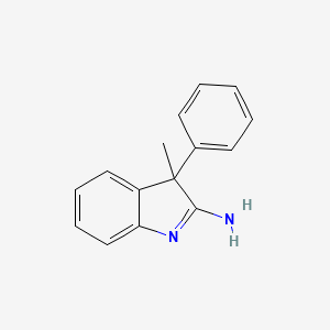 3H-Indol-2-amine, 3-methyl-3-phenyl- - 61352-06-5