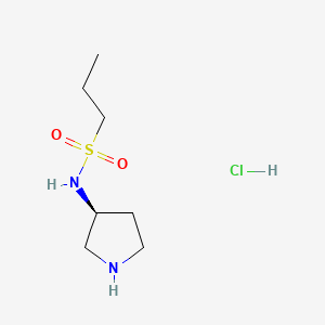 (S)-N-(pyrrolidin-3-yl)propane-1-sulfonamide hydrochloride - 