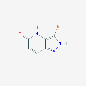 3-Bromo-1H-pyrazolo[4,3-b]pyridin-5(4H)-one - 52090-81-0