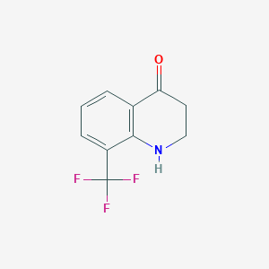 8-(Trifluoromethyl)-2,3-dihydroquinolin-4(1H)-one - 83674-15-1