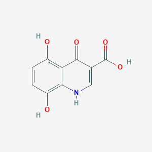 4,5,8-Trihydroxyquinoline-3-carboxylic acid - 79364-27-5