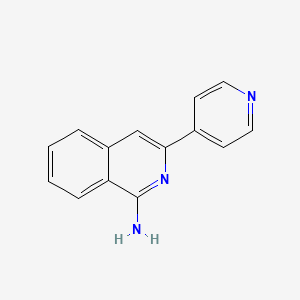 Isoquinoline, 1-amino-3-(4-pyridyl)- - 37989-05-2