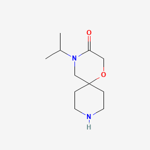 4-Isopropyl-1-oxa-4,9-diazaspiro[5.5]undecan-3-one - 