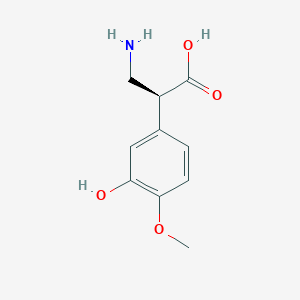 (S)-3-Amino-2-(3-hydroxy-4-methoxyphenyl)propanoic acid - 