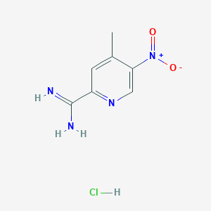 4-Methyl-5-nitropicolinimidamide hydrochloride - 1179362-22-1