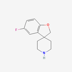 5-Fluoro-2H-spiro[benzofuran-3,4'-piperidine] - 