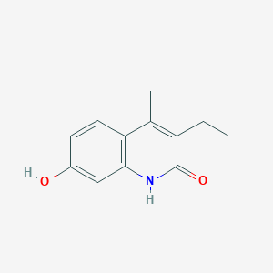 3-ethyl-7-hydroxy-4-methylquinolin-2(1H)-one - 