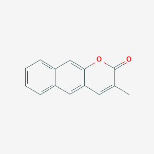 2H-Naphtho[2,3-b]pyran-2-one, 3-methyl- - 86818-99-7