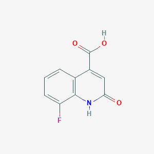 8-Fluoro-2-oxo-1,2-dihydroquinoline-4-carboxylic acid - 288151-64-4