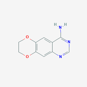7,8-Dihydro-[1,4]dioxino[2,3-g]quinazolin-4-amine - 