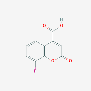 8-Fluoro-2-oxo-2H-chromene-4-carboxylic acid - 