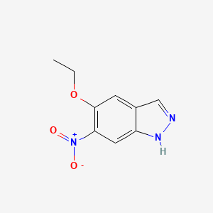 5-Ethoxy-6-nitro-1H-indazole - 