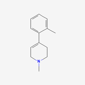 1-Methyl-4-(2'-methylphenyl)-1,2,3,6-tetrahydropyridine - 102417-86-7