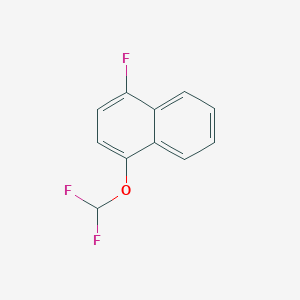 1-(Difluoromethoxy)-4-fluoronaphthalene - 