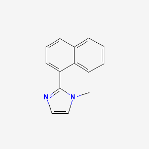 1-Methyl-2-(naphthalen-1-yl)-1H-imidazole - 1001755-52-7