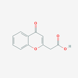 (4-Oxo-4H-1-benzopyran-2-yl)acetic acid - 87619-14-5