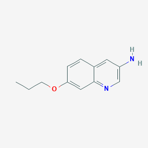 7-Propoxyquinolin-3-amine - 