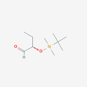 (2S)-2-[tert-butyl(dimethyl)silyl]oxybutanal - 