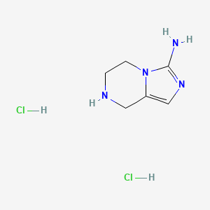 5,6,7,8-Tetrahydroimidazo[1,5-a]pyrazin-3-amine dihydrochloride - 