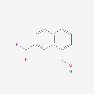 2-(Difluoromethyl)naphthalene-8-methanol - 