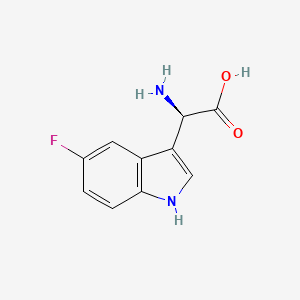 (R)-2-Amino-2-(5-fluoro-1H-indol-3-YL)acetic acid - 
