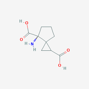 (4R)-4-aminospiro[2.4]heptane-1,4-dicarboxylic Acid - 371980-02-8