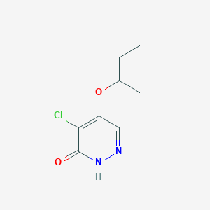 5-(sec-Butoxy)-4-chloropyridazin-3(2H)-one - 1346697-47-9