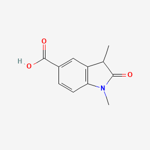 1,3-Dimethyl-2-oxoindoline-5-carboxylic acid - 
