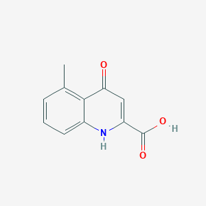 4-Hydroxy-5-methylquinoline-2-carboxylic acid - 36303-31-8