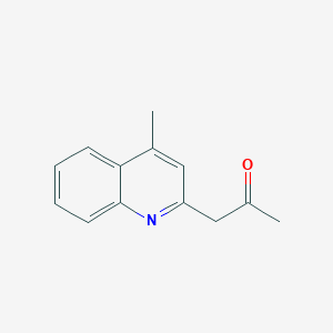1-(4-Methylquinolin-2-yl)propan-2-one - 
