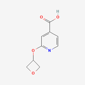 2-(Oxetan-3-yloxy)isonicotinic acid - 