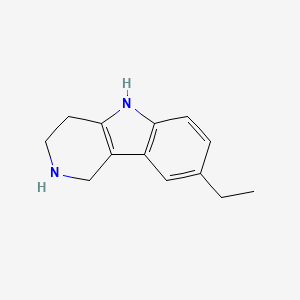 8-ethyl-2,3,4,5-tetrahydro-1H-pyrido[4,3-b]indole - 