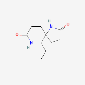6-Ethyl-1,7-diazaspiro[4.5]decane-2,8-dione - 