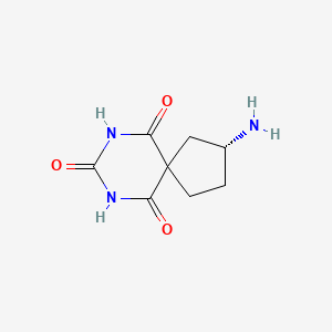 (R)-2-Amino-7,9-diazaspiro[4.5]decane-6,8,10-trione - 554451-15-9