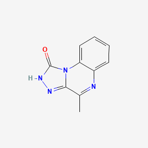 4-Methyl[1,2,4]triazolo[4,3-a]quinoxalin-1(2H)-one - 19848-94-3