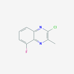 2-Chloro-5-fluoro-3-methylquinoxaline - 