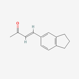 4-(2,3-dihydro-1H-inden-5-yl)but-3-en-2-one - 