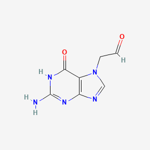 7-N-(2-Oxoethyl)guanine - 73100-87-5