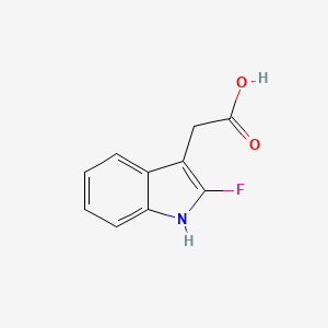 2-(2-fluoro-1H-indol-3-yl)acetic acid - 191674-75-6