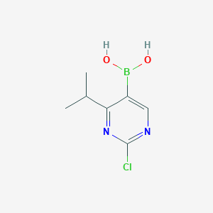 (2-Chloro-4-isopropylpyrimidin-5-yl)boronic acid - 