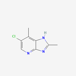 6-Chloro-2,7-dimethyl-3H-imidazo[4,5-b]pyridine - 