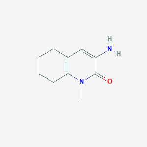 3-Amino-1-methyl-5,6,7,8-tetrahydroquinolin-2(1H)-one - 