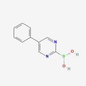 (5-Phenylpyrimidin-2-yl)boronic acid - 