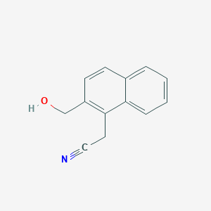 2-(Hydroxymethyl)naphthalene-1-acetonitrile - 