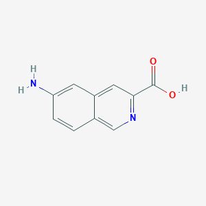 6-Aminoisoquinoline-3-carboxylic acid - 