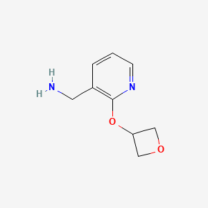 (2-(Oxetan-3-yloxy)pyridin-3-yl)methanamine - 
