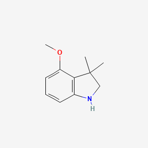 4-Methoxy-3,3-dimethylindoline - 