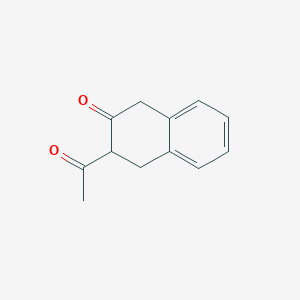 3-Acetyl-3,4-dihydronaphthalen-2(1h)-one - 91962-63-9
